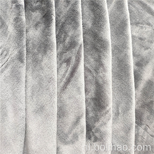 100% polyester flanel fleece stof